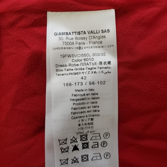 Giambattista Valli Maxi Ruffle Silk Chiffon Dress - Picture 9 of 11